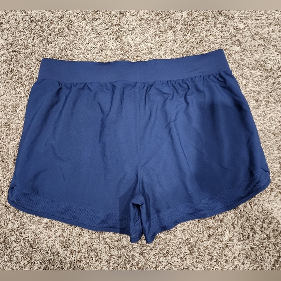 Under Armour Women's Blue Athletic Shorts - Picture 6 of 7